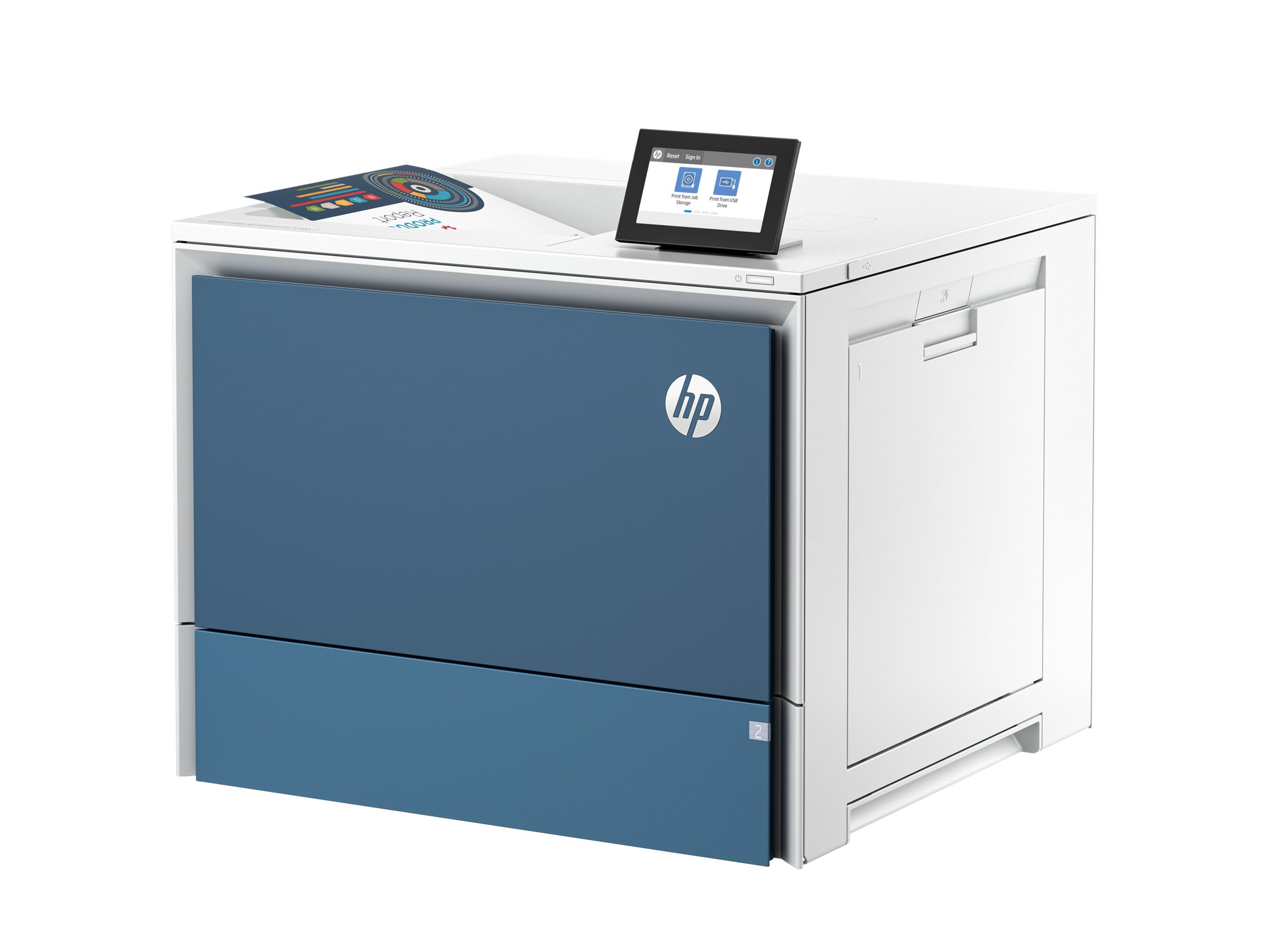 HP Color LaserJet Enterprise 5700dn - Drucker - Farbe - Duplex - Laser - A4/Legal - 1200 x 1200 dpi - bis zu 43 Seiten/Min. (einfarbig)//bis zu 43 Seiten/Min. (Farbe) - Kapazität: 650 Blätter - Gigabi