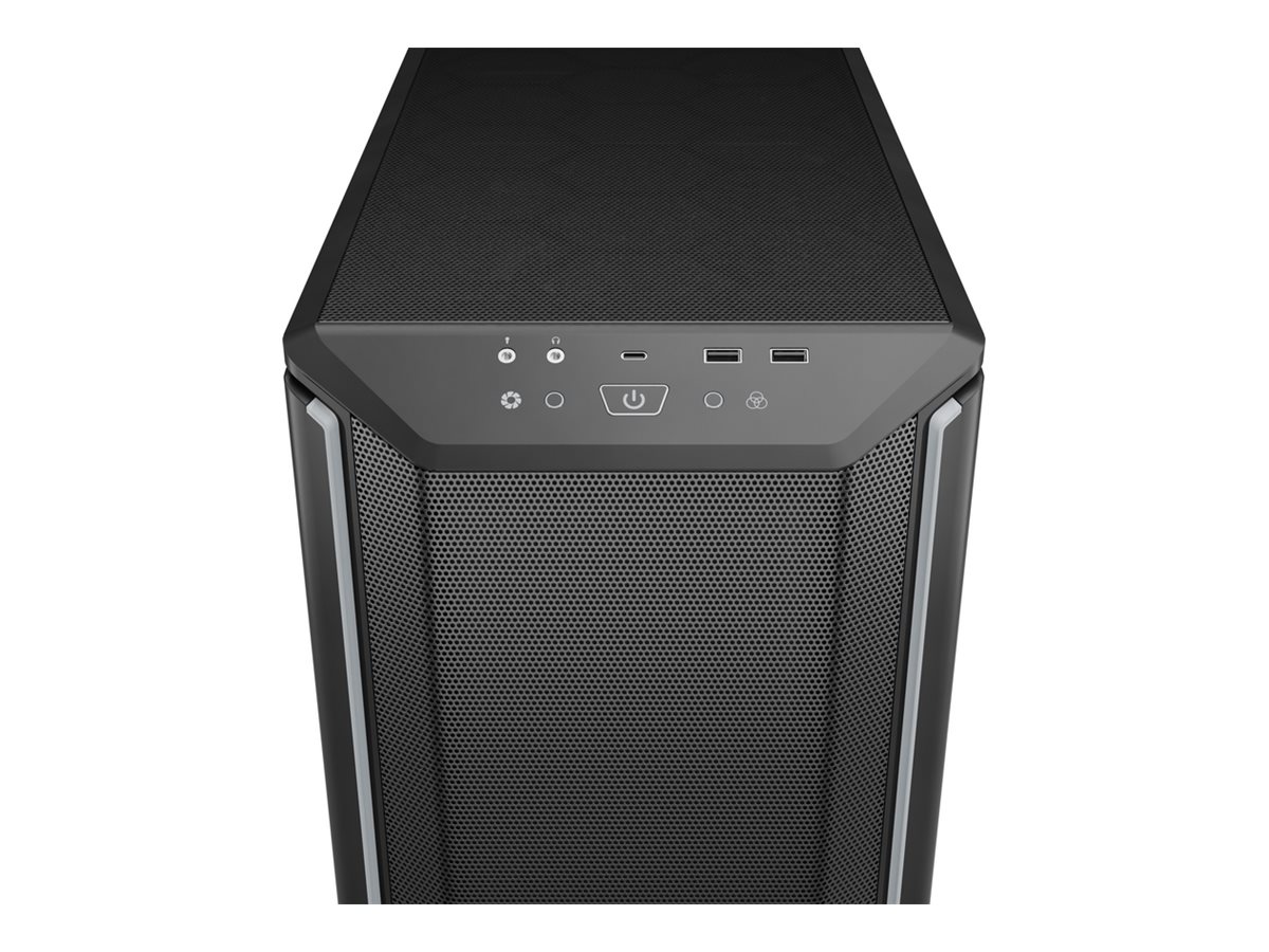 Be Quiet! Dark Base 701 - Midi-Tower - E-ATX - Seitenteil mit Fenster (gehärtetes Glas)keine Spannungsversorgung (ATX / PS/2) - Schwarz - USB/Audio