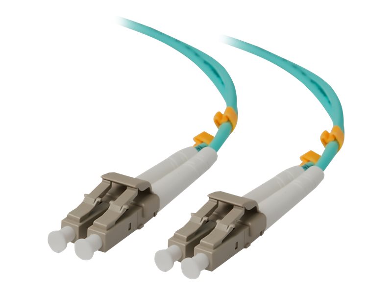 Alogic Netzwerkkabel - LC Multi-Mode (M) zu LC Multi-Mode (M)1 m - 1 m - 2 mm - Glasfaser - Duplex - 50/125 Mikrometer - OM3 - halogenfrei