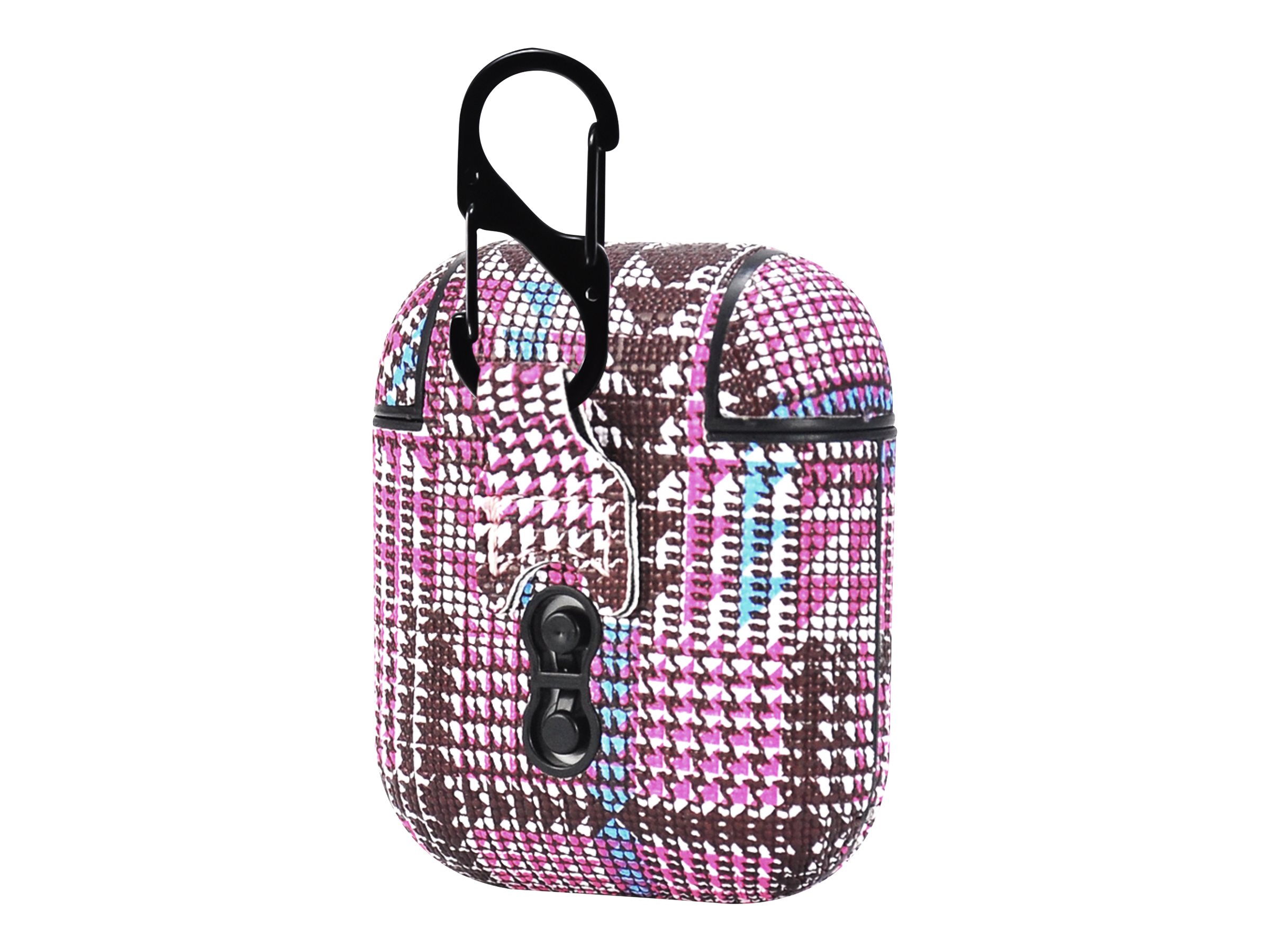 TerraTec Air Box - Tasche für Kopfhöhrer - Polycarbonat - Tartan Pink - für Apple AirPods (1. Generation, 2. Generation)AIR Box - Polykarbonat - AirPods der 1. und 2