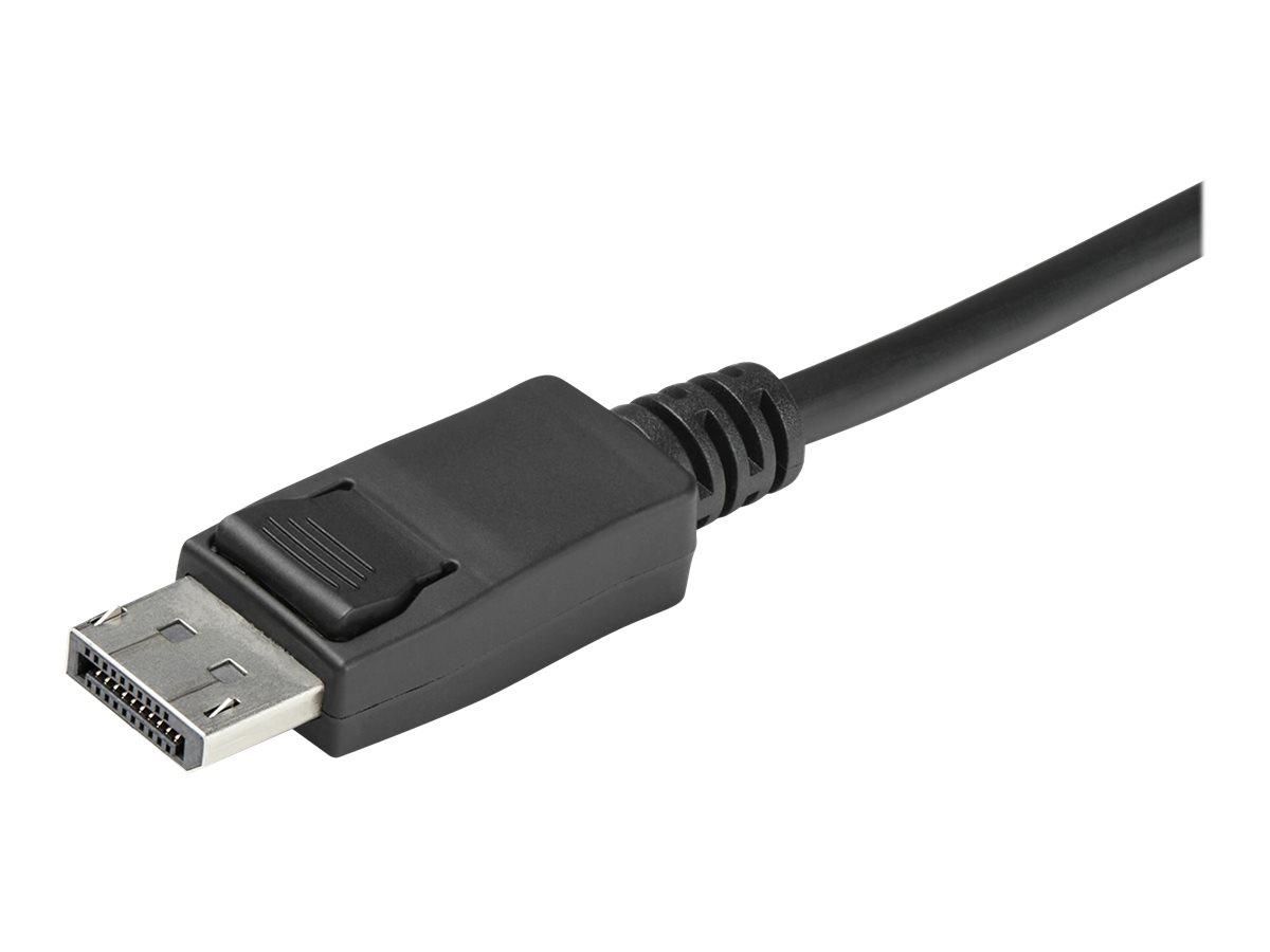 StarTech.com 2-Port USB DisplayPort KVM Switch - 4K 60 Hz - UHD DP 1.2 USB-KVM Umschalter mit 1,2 m Kabel & Audio - Bus-powered & remote switching - OS unabhängig - MacBook ThinkPad (SV211DPUA4K)KVM-/