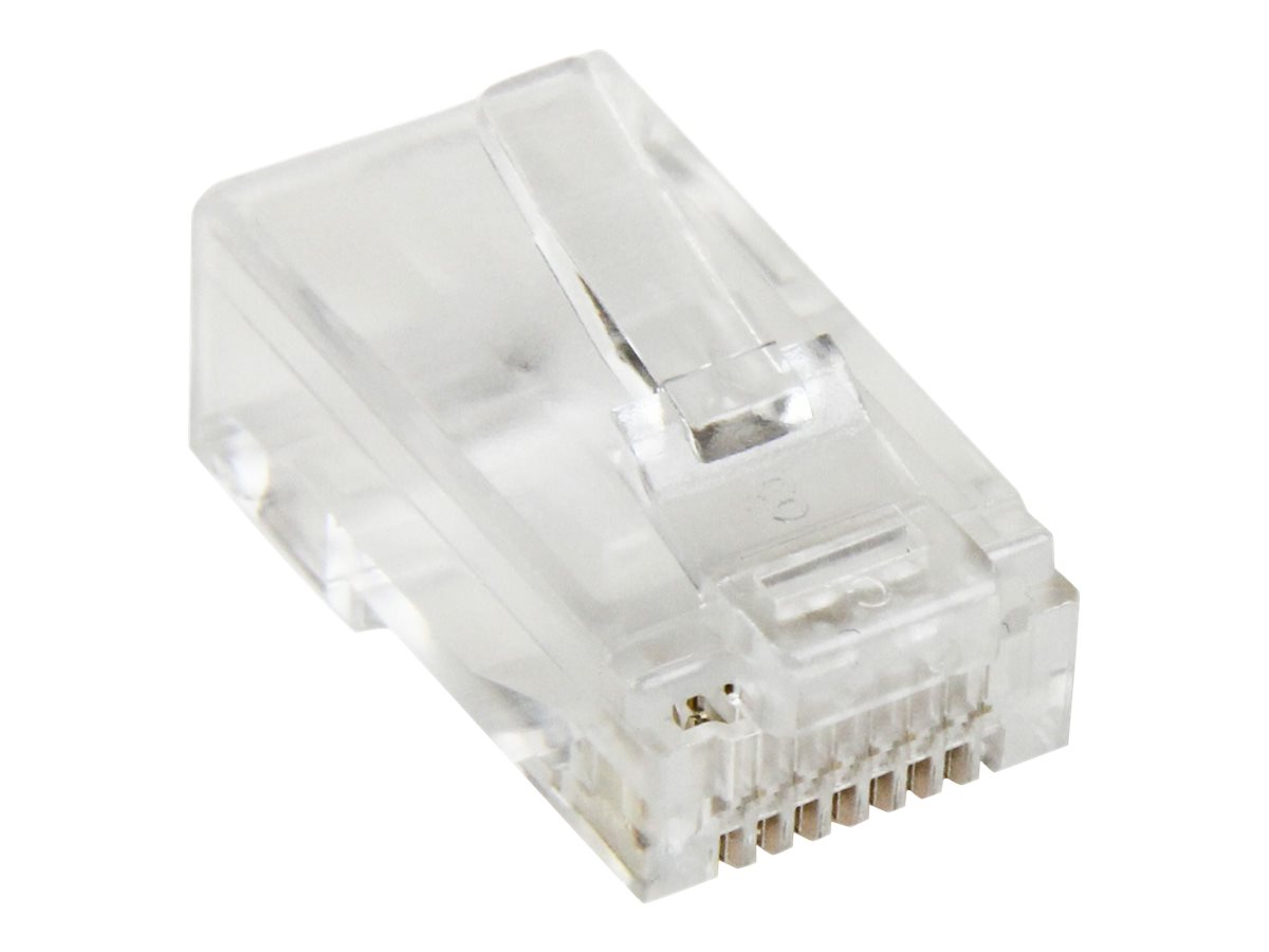 StarTech.com Cat5e RJ-45 Steckverbinder 50 St. - Großpackung 50x RJ45 Modularstecker - Netzwerkanschluss - RJ-45 (M)CAT 5e (Packung mit 50)