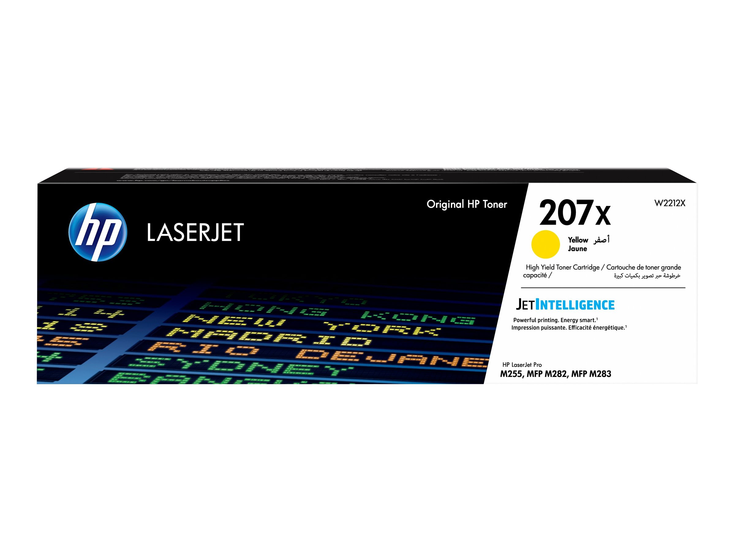 HP 207X - Hohe Ergiebigkeit - Gelb - original - LaserJet - Tonerpatrone (W2212X)für Color LaserJet Pro M255dw - M255nw - MFP M282nw - MFP M283fdn - MFP M283fdw