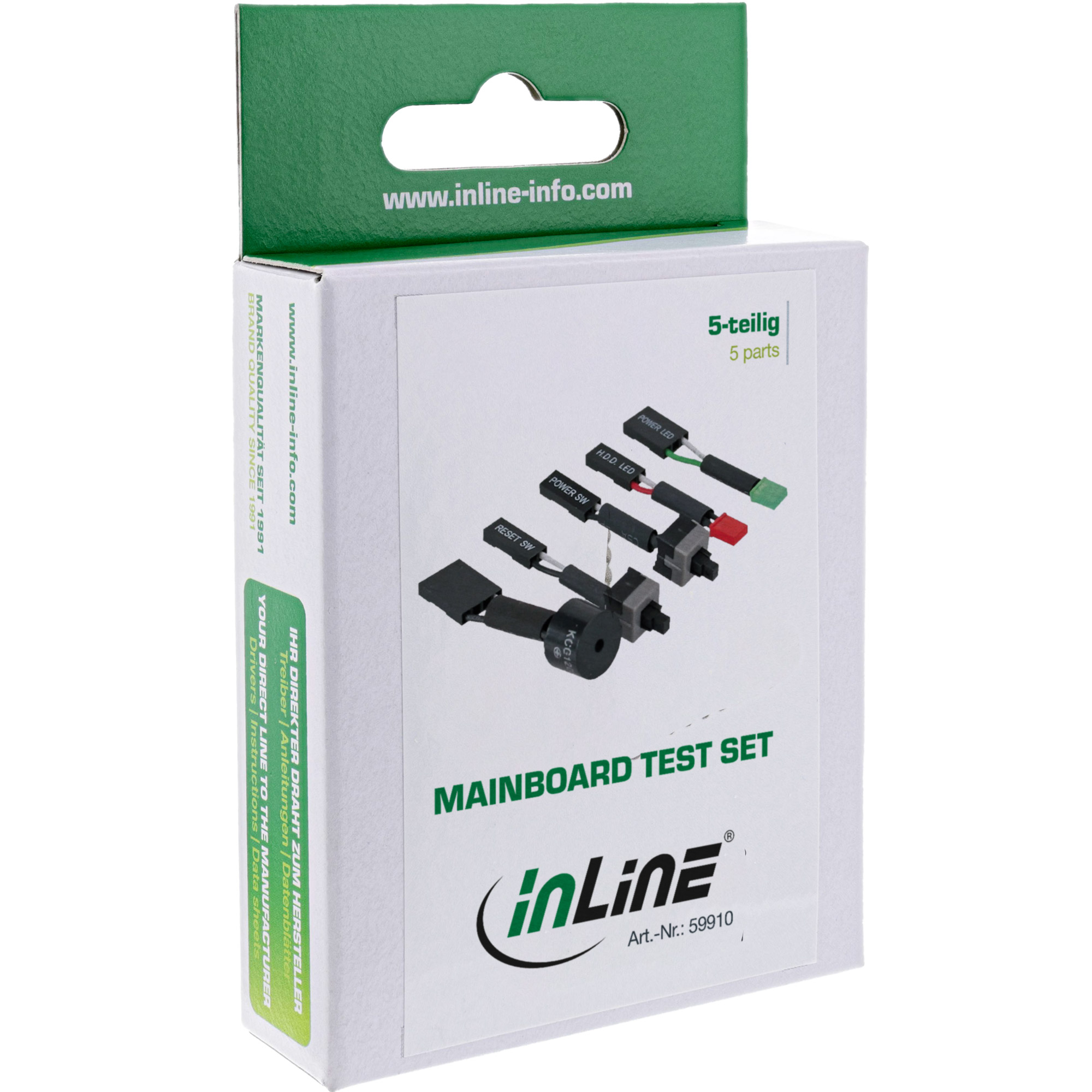 InLine Mainboard Testset - 5-teiligMainboard Testset - 5-teilig