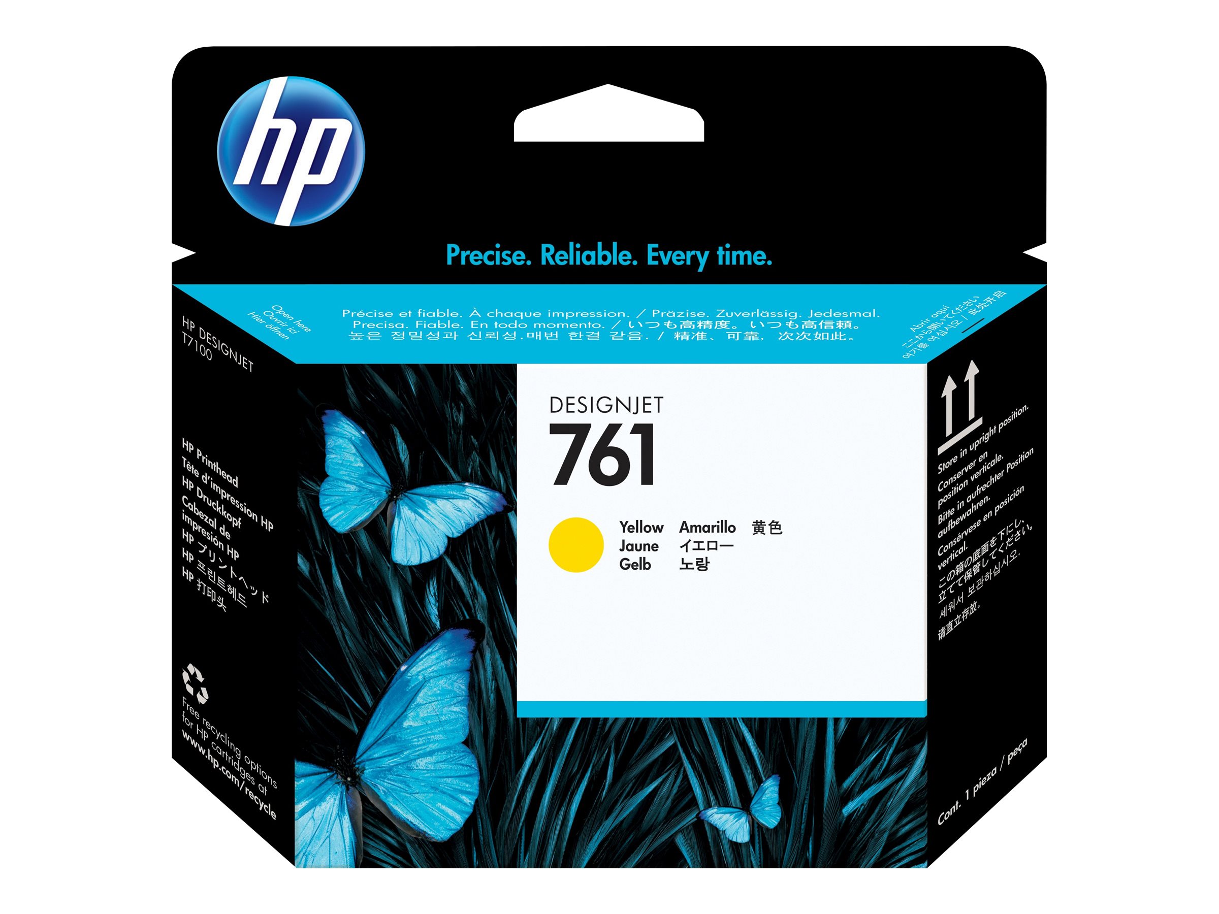 HP 761 - Gelb - Druckkopf - für DesignJet T7100T7200 - T7200 Production Printer