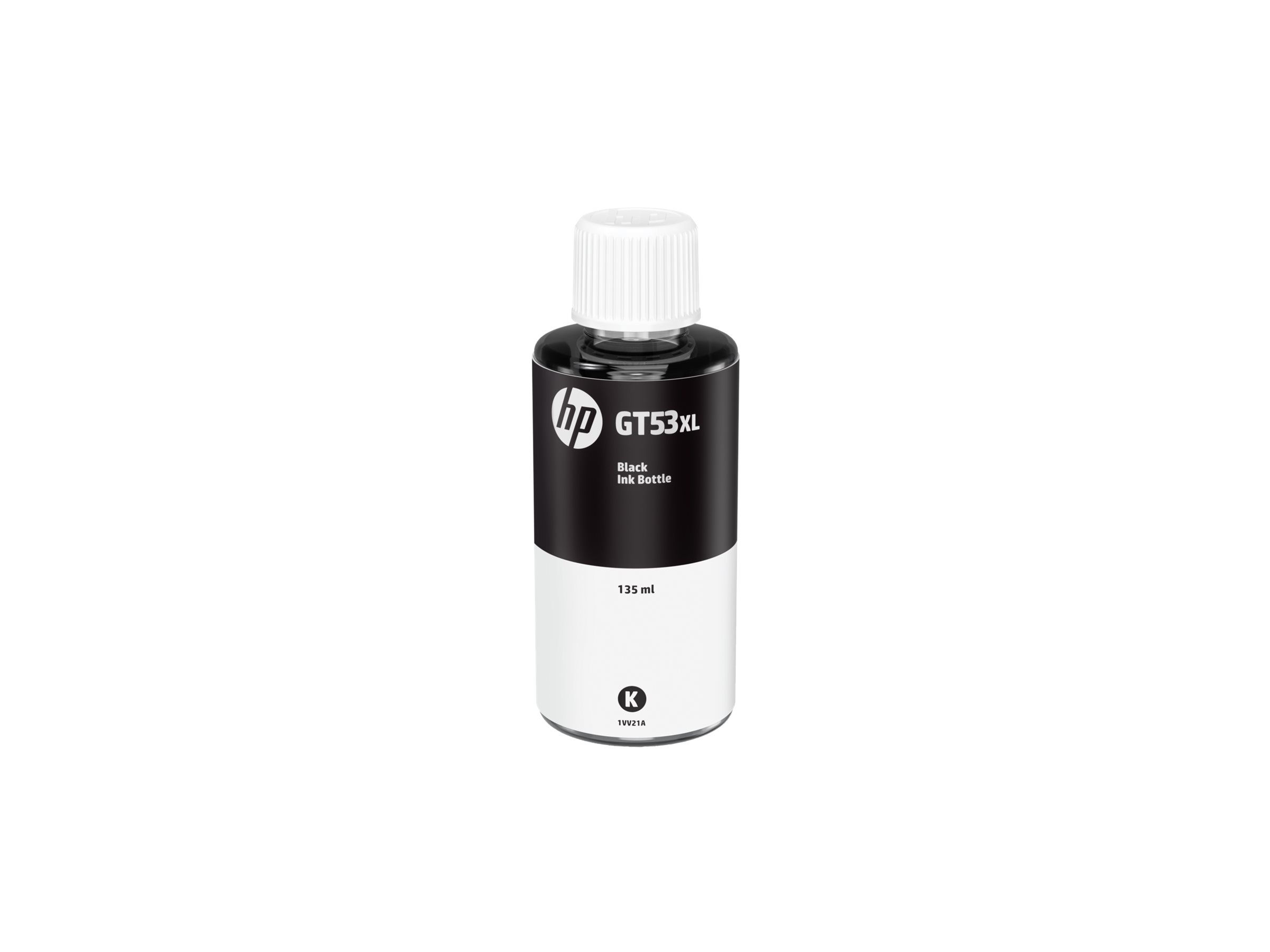 HP GT53XL - 135 ml - mit hoher Kapazität - Schwarzoriginal - Nachfülltinte - für Smart Tank 5105 - 67X - 70XX - 73XX - 750 - 76XX; Smart Tank Plus 55X - 570 - 655