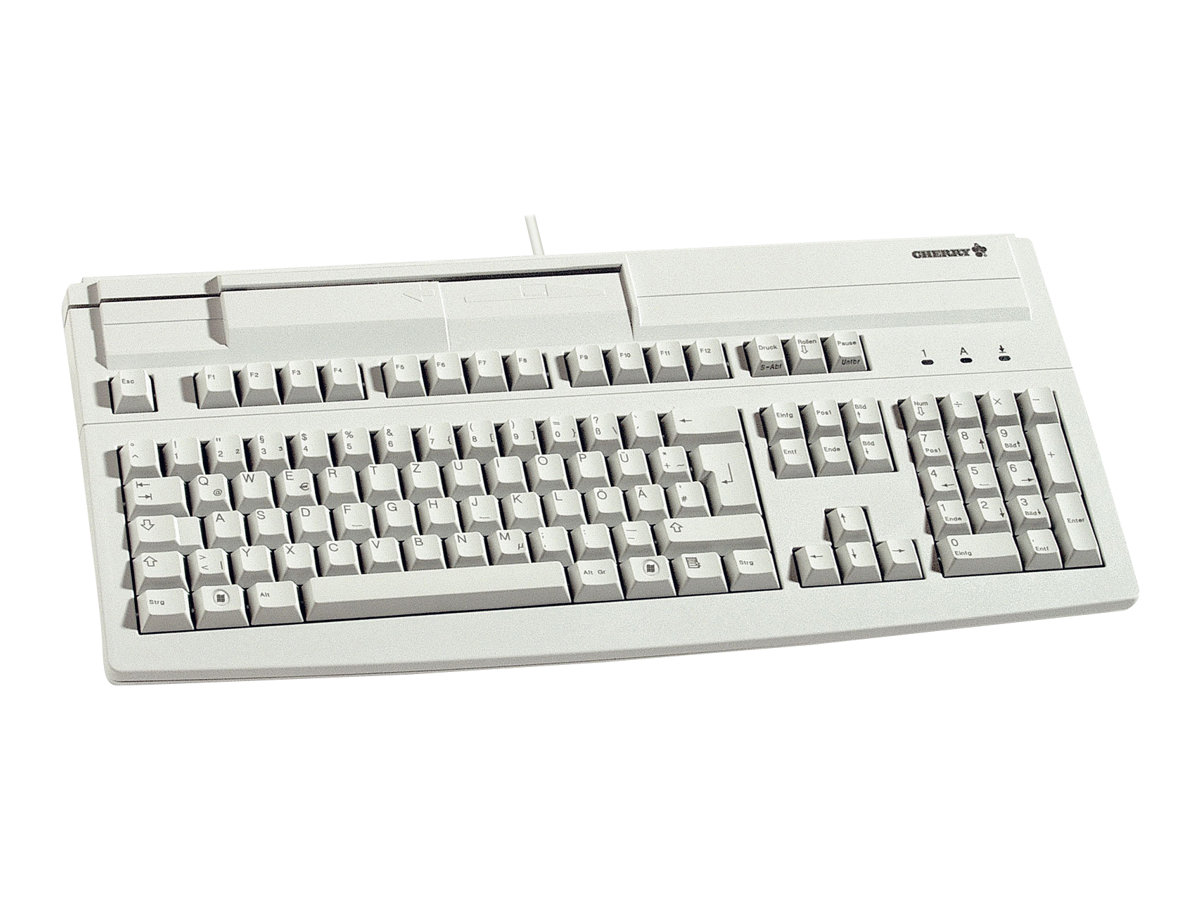 Cherry MultiBoard V2 G80-8000 - Tastatur - USBDeutsch - Hellgrau