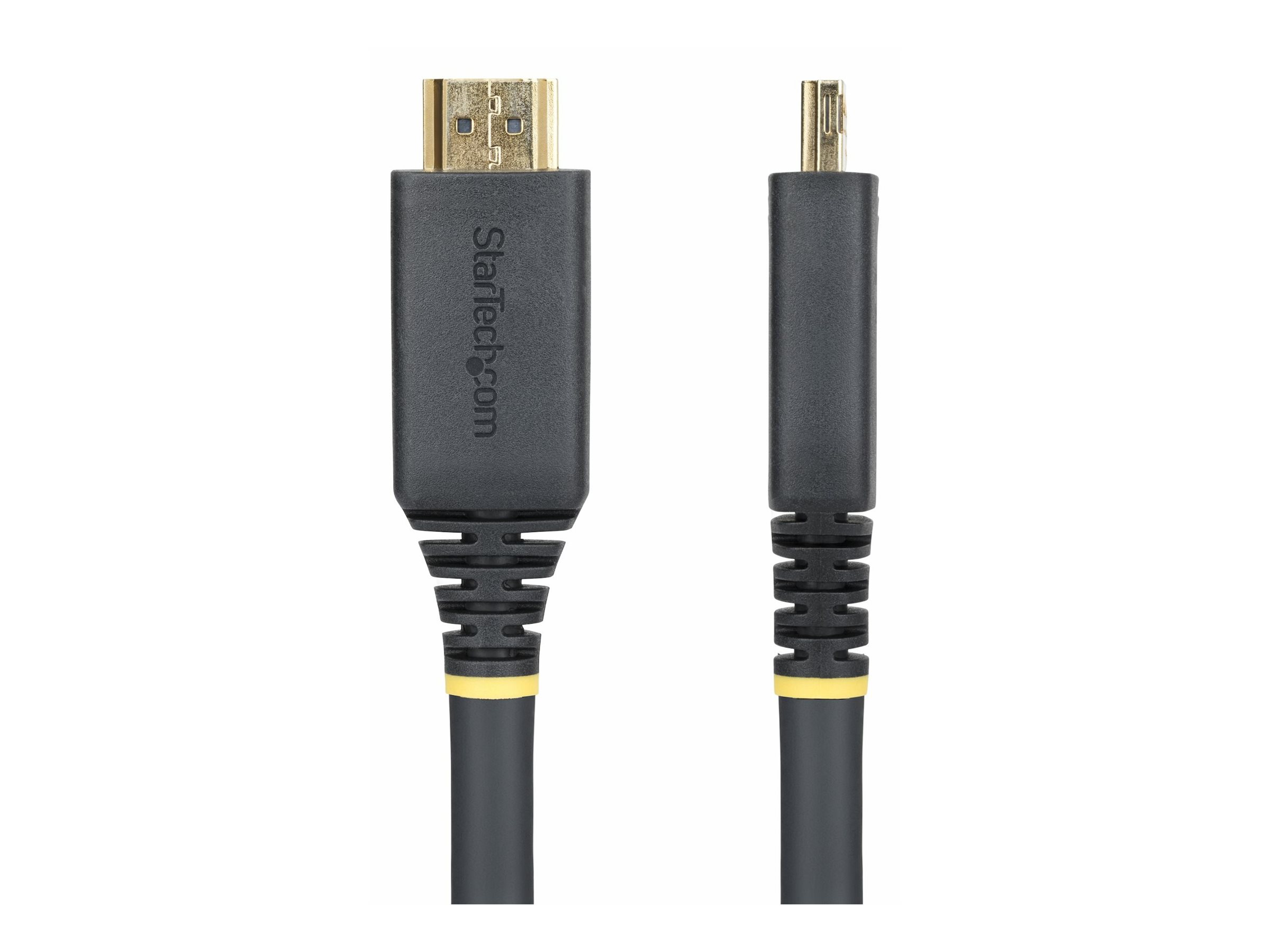 StarTech.com High Speed - HDMI-Kabel - HDMI männlich zu HDMI männlich - 10 m - abgeschirmt - Schwarz - halogenfrei, aktiv, 4K60Hz-Unterstützung, 1440p (UWQHD)Unterstützung 144Hz - 1080p Unterstützung