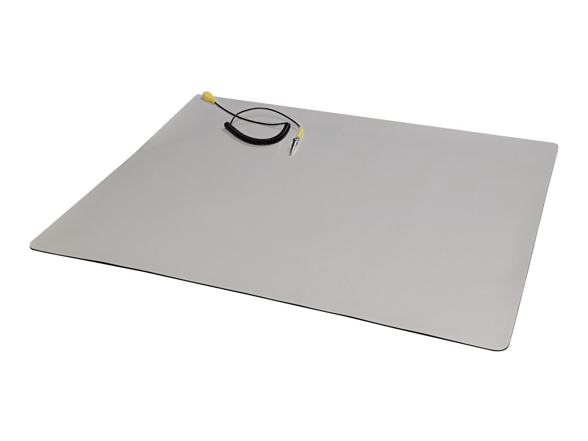 InLine Antistatik Arbeitsmatte - 90x60 cm - ESD Schutz - PVCESD protection - PVC - Grau