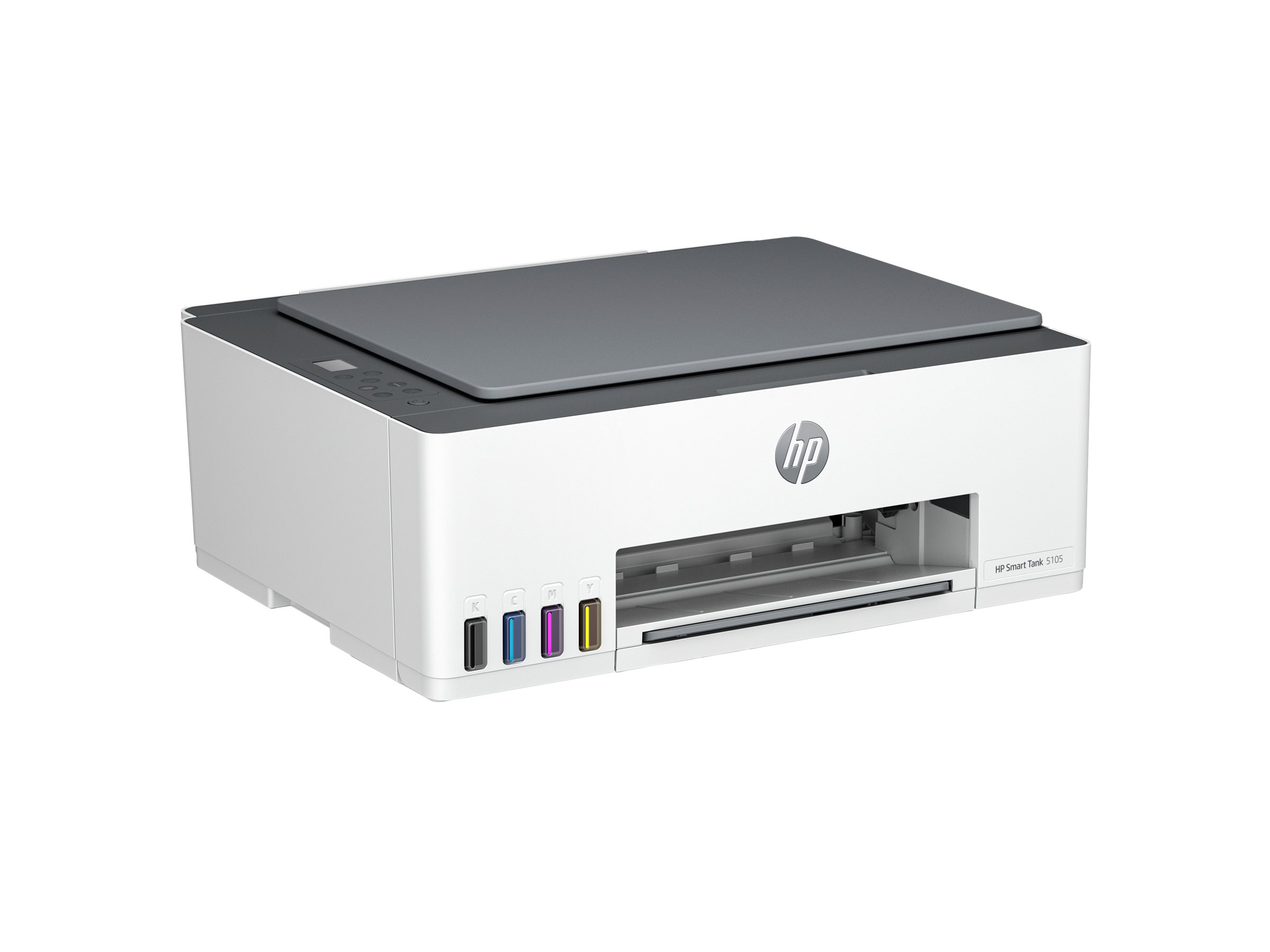HP Smart Tank 5105 All-in-One - Multifunktionsdrucker - Farbe - Tintenstrahl - wiederbefüllbar - Legal (216 x 356 mm)(Original) - A4/Legal (Medien) - bis zu 10 Seiten/Min. (Kopieren) - bis zu 12 Seite