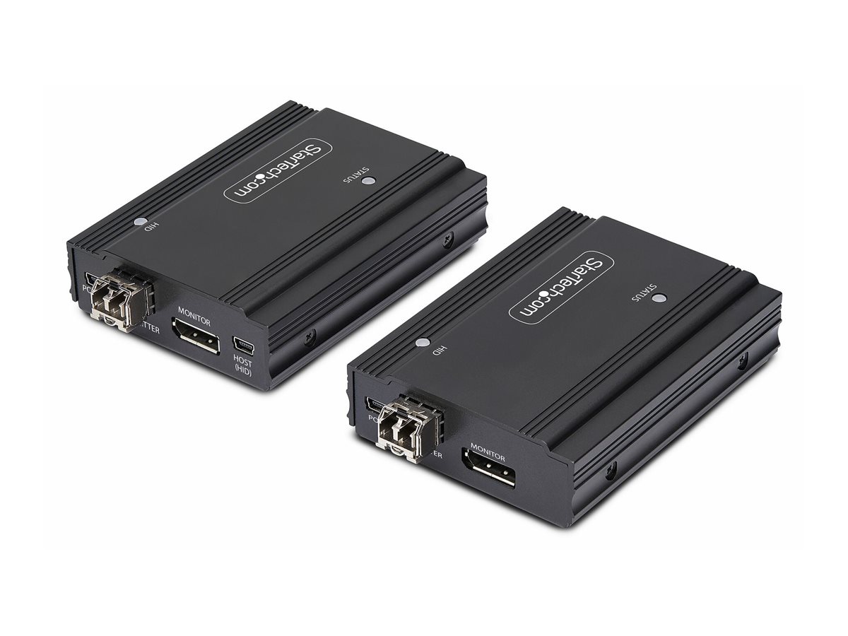 StarTech.com DisplayPort KVM Extender über Glasfaser4K60Hz - 300m - Video/Audio/USB-Verlängerungskabel - DisplayPort - bis zu 300 m - TAA-konform