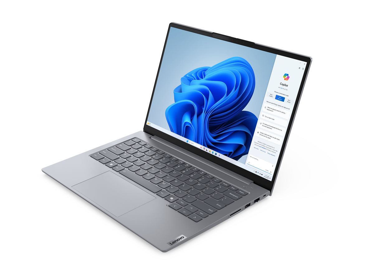 Lenovo ThinkBook 14 G7 ARP 21MV - 180°-Scharnierdesign - AMD Ryzen 5 7535HS / 3.3 GHz - Win 11 Pro - Radeon 660M - 32 GB RAM - 512 GB SSD NVMe - 35.6 cm (14")IPS 1920 x 1200 - Wi-Fi 6E - Bluetooth - A
