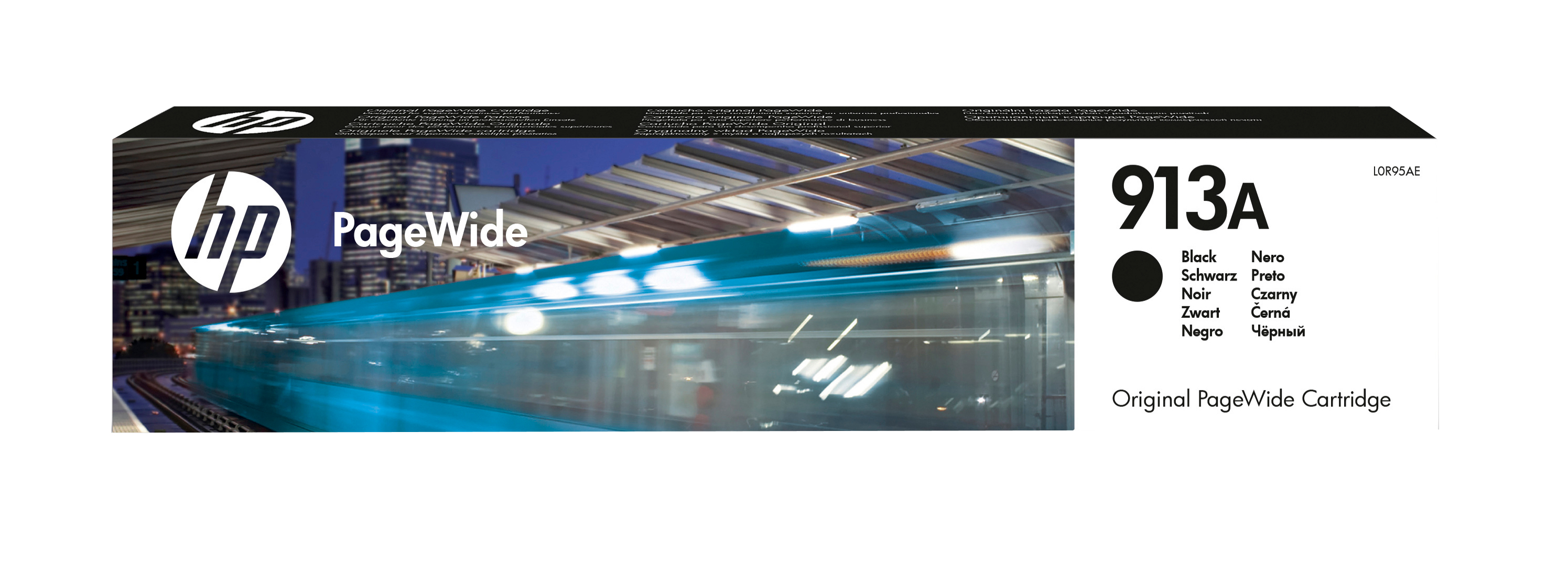 HP 913A - Schwarz - original - PageWide - Tintenpatronefür PageWide 352 - 377 - MFP 377; PageWide Pro 452 - 477 - 552 - 577 - MFP 477