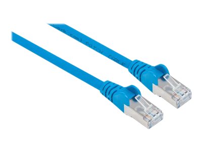 Intellinet Network Patch Cable, Cat6, 20m, Blue, Copper, S/FTP, LSOH / LSZH, PVC, RJ45, Gold Plated Contacts, Snagless, Booted, , Polybag - Netzwerkkabel - RJ-45 (M)zu RJ-45 (M) - SFTP - PiMF - CAT 6