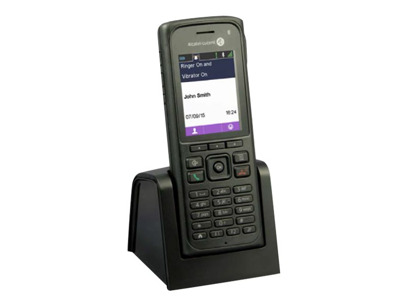 Alcatel Lucent 8262 DECT - Schnurloses Digitaltelefonmit Bluetooth-Schnittstelle - IP-DECTGAP - Schwarz