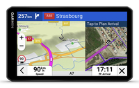 Garmin d?zl LGV720, 17,6 cm (6.95"), 1024 x 600 Pixel, TFT, 88,9 x 152,4 mm (3.5 x 6"), Horizontal, 89 x 152 mm