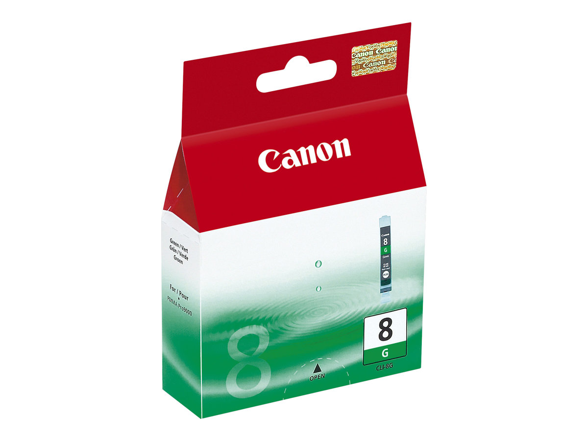 Canon CLI-8G - 13 ml - grün - original - Tintenbehälterfür PIXMA Pro9000 - Pro9000 Mark II