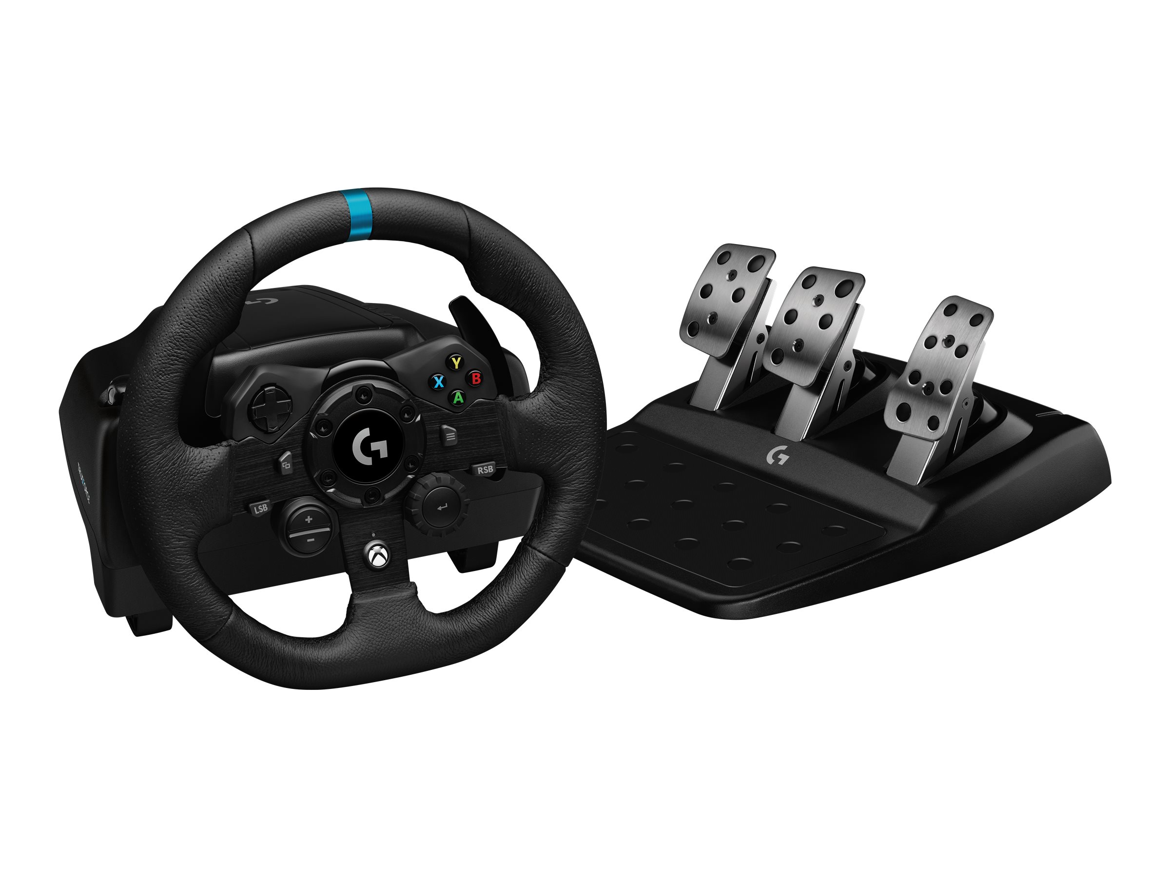 Logitech G923 - Lenkrad- und Pedale-Set - kabelgebundenfür PC - Microsoft Xbox One