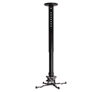 B-TECH BT899-AD, Zimmerdecke, 25 kg, Schwarz, 743 - 1143 mm, 360°, -13 - 13°