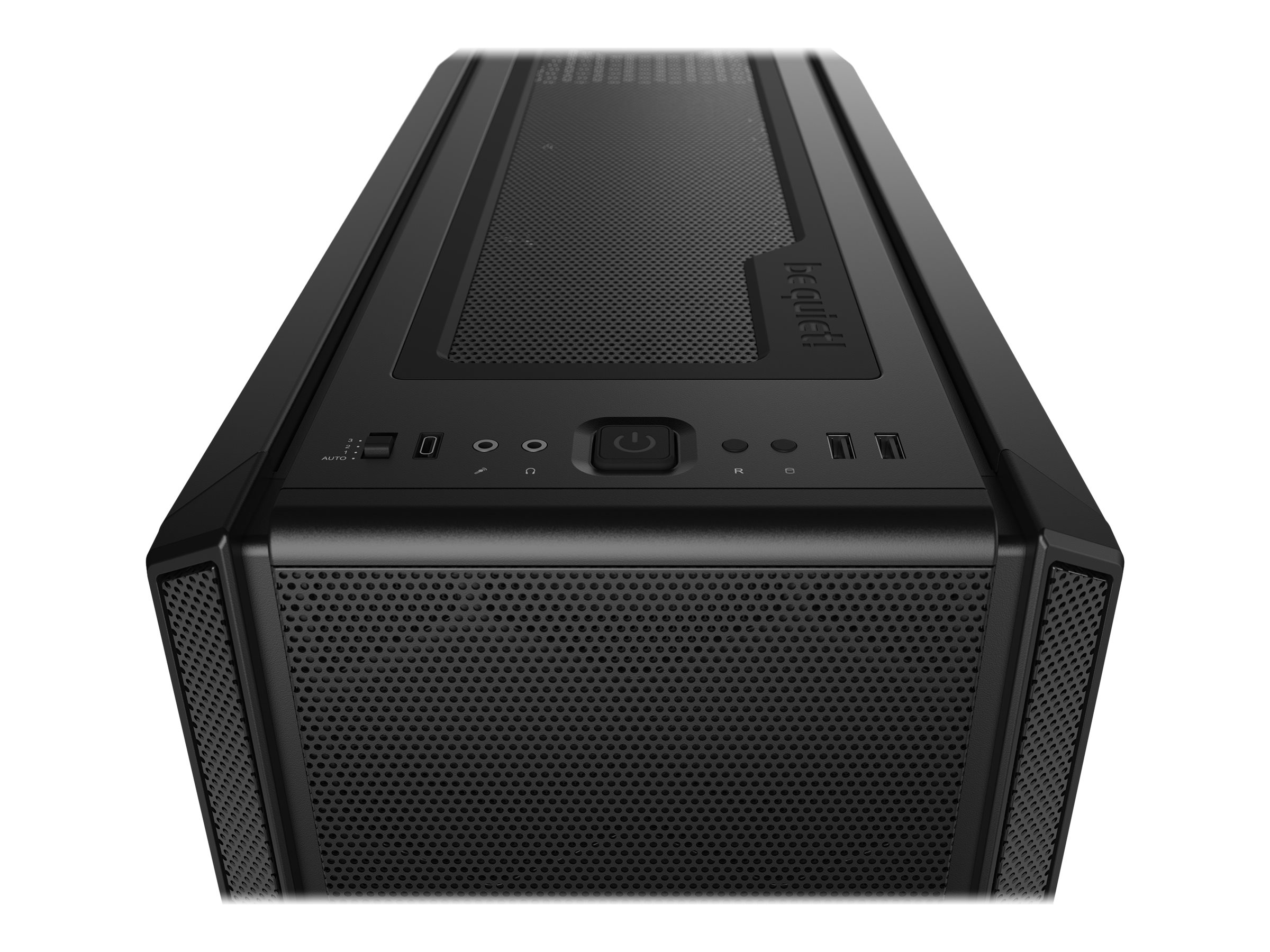 Be Quiet! Silent Base 802 Window - Tower - E-ATX - Seitenteil mit Fenster (gehärtetes Glas)keine Spannungsversorgung (ATX / PS/2) - Schwarz - USB/Audio