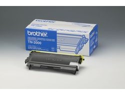 Brother TN2000 - Schwarz - original - Tonerpatronefür Brother DCP-7010 - DCP-7010L - DCP-7025 - MFC-7225n - MFC-7420 - MFC-7820N; FAX-2820 - 2825