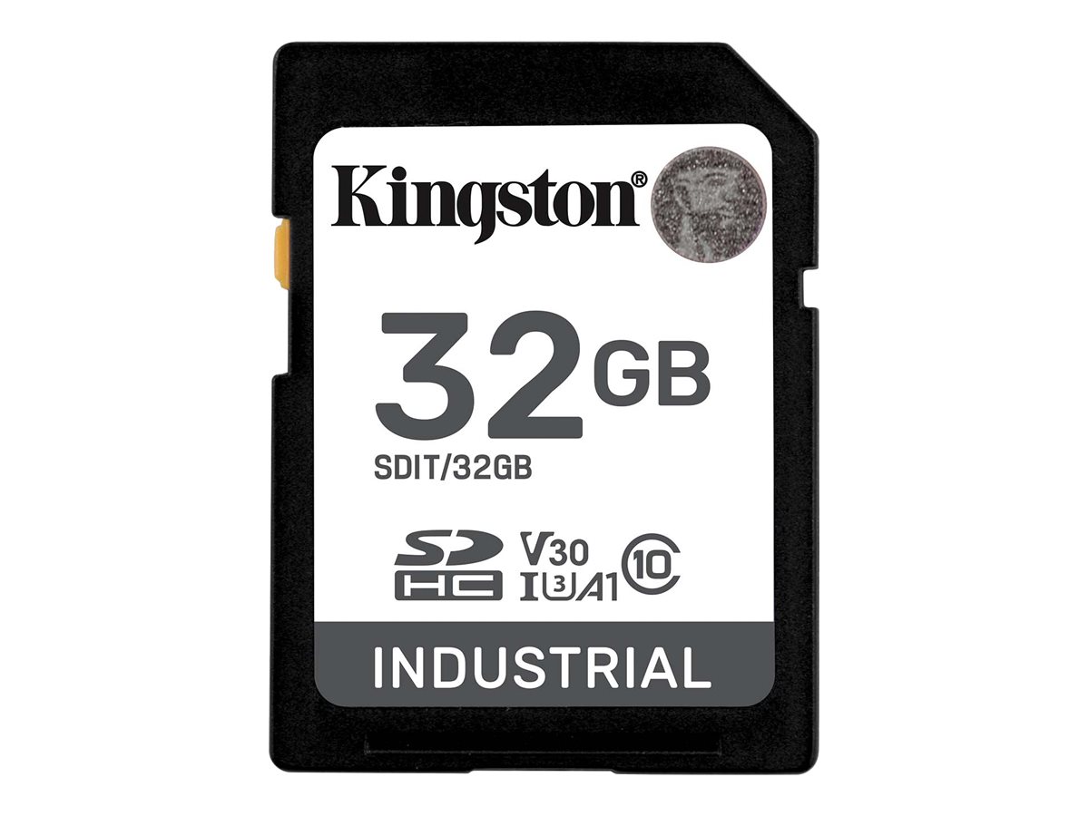 Kingston Industrial - Flash-Speicherkarte - 32GB - A1 / Video Class V30 / UHS-I U3 / Class10 - microSDHC UHS-I