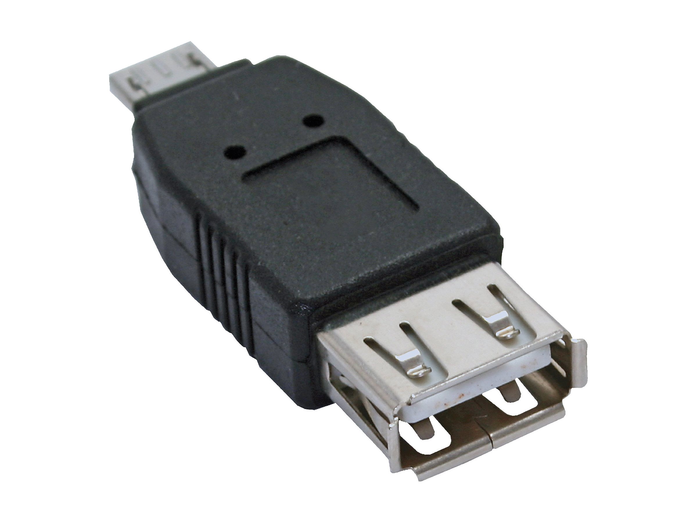 InLine Micro-USB Adapter - Micro-A Stecker an USB A Buchsezu USB (W)