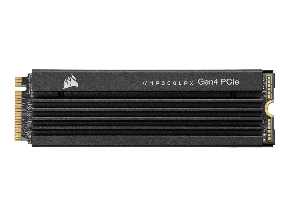 Corsair MP600 PRO LPX - SSD - 1 TB - intern - M.2 2280 - PCIe 4.0 x4 (NVMe)256-Bit-AES - integrierter Kühlkörper - für Sony PlayStation 5