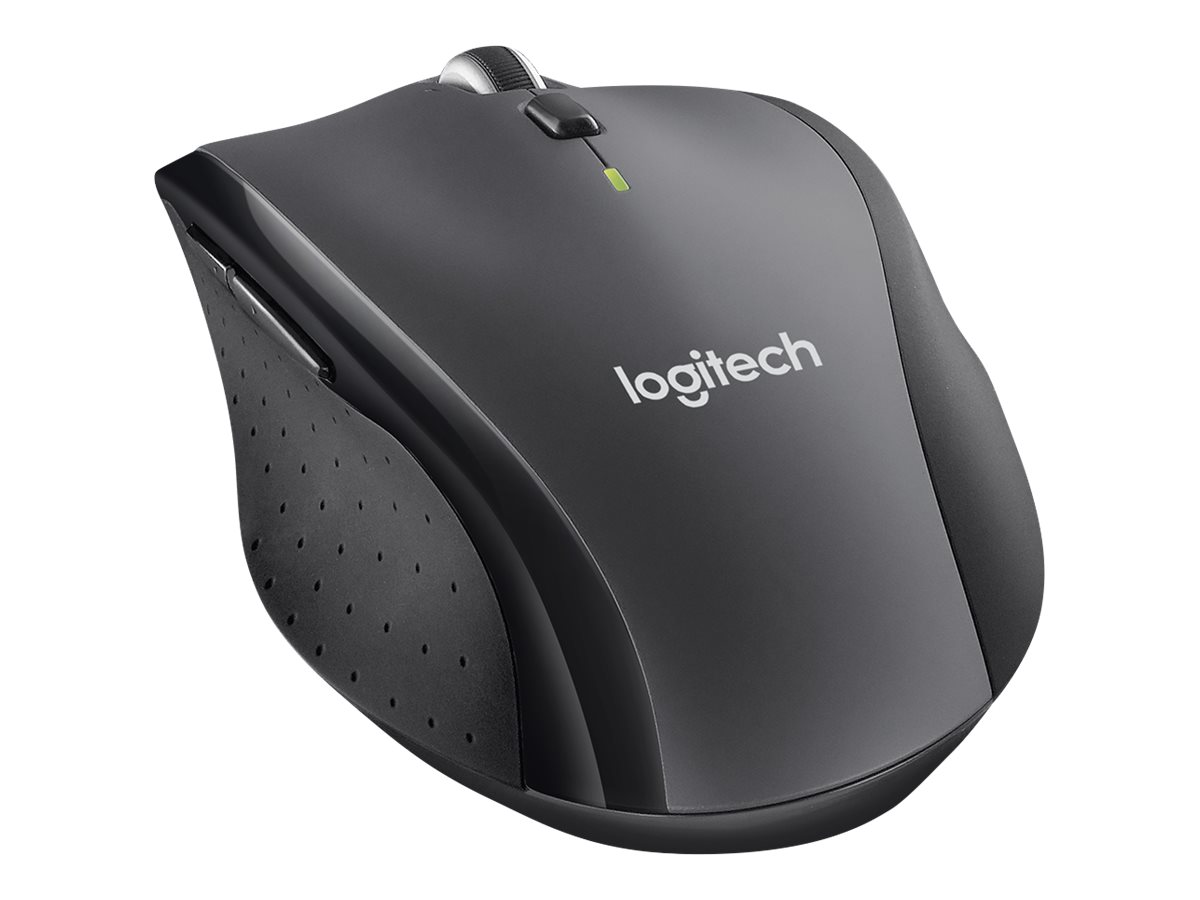 Logitech Marathon M705 - Maus - Für Rechtshänder - Laser - kabellos - 2.4 GHz - kabelloser Empfänger (USB)M705 Marathon Kabellose Maus - 2,4 GHz mit USB-Unifying-Empfänger - 1000 DPI - 5 programmierba