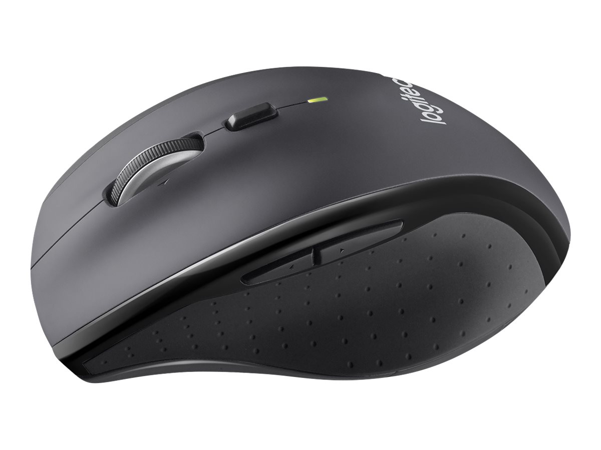 Logitech Marathon M705 - Maus - Für Rechtshänder - Laser - kabellos - 2.4 GHz - kabelloser Empfänger (USB)M705 Marathon Kabellose Maus - 2,4 GHz mit USB-Unifying-Empfänger - 1000 DPI - 5 programmierba