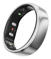 RINGCONN Gen 2 Air, Smart-Ring Aktivitäts-Tracker, Wasserfest, IP68Smart Ring - IP68 - Größe 14 - 2.5-4 g - Silber