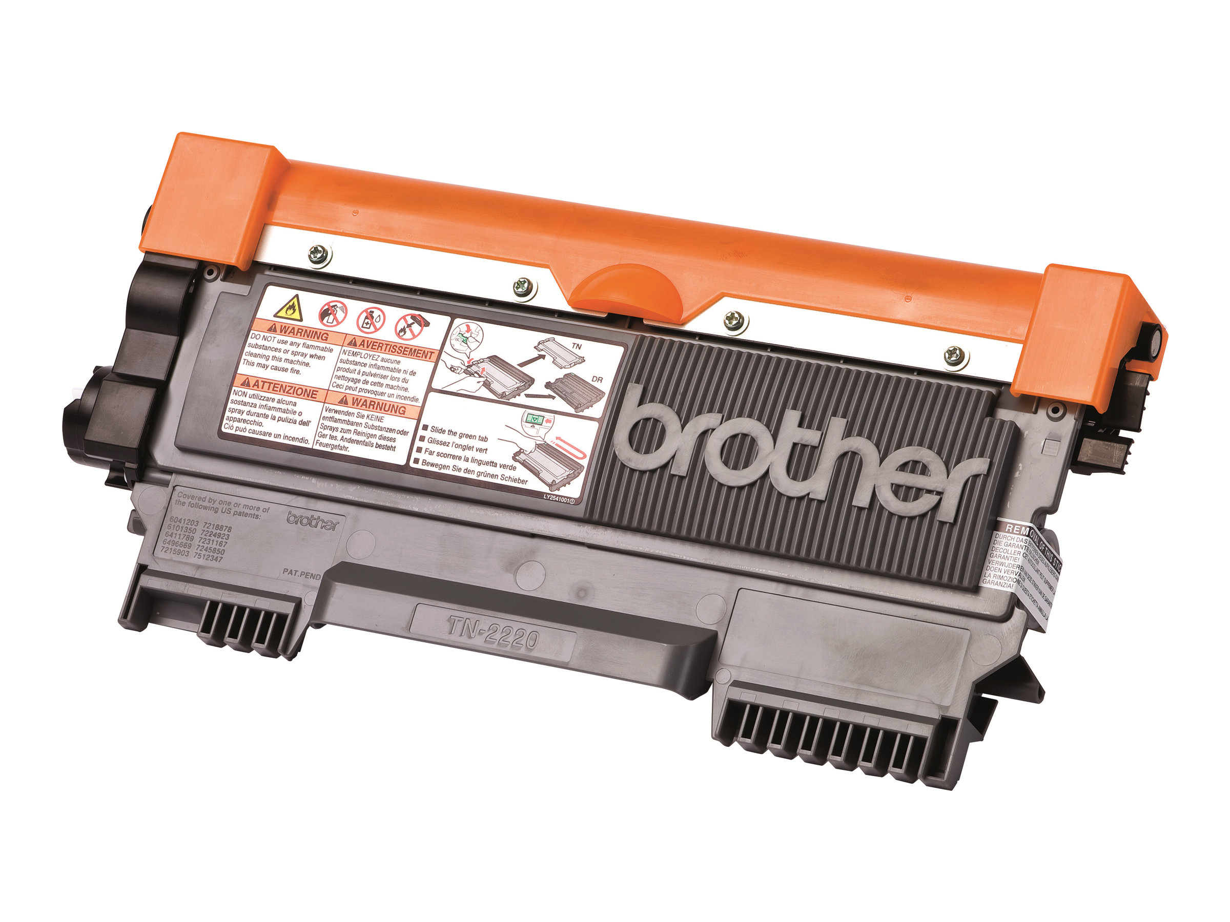 Brother TN2220 - Schwarz - original - Tonerpatronefür Brother DCP-7070DW - HL-2250DN - MFC-7360Ne; FAX-2840 - 2940