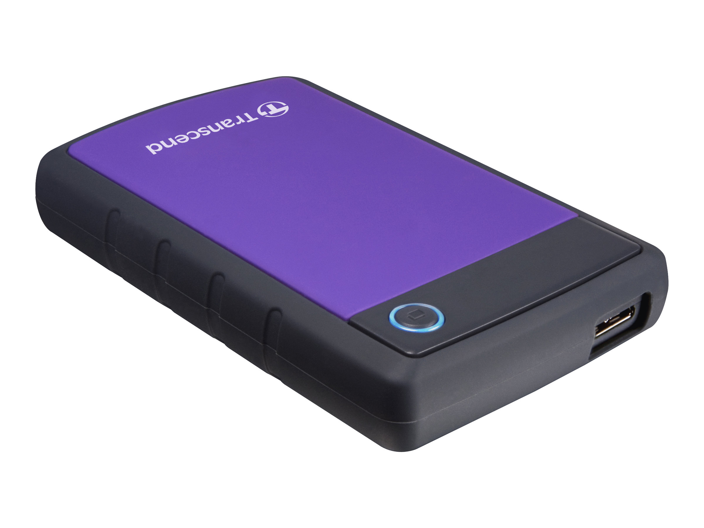 Transcend StoreJet 25H3P - Festplatte - 2 TB - extern (tragbar)2.5" (6.4 cm) - USB 3.0 - Purpur brillant