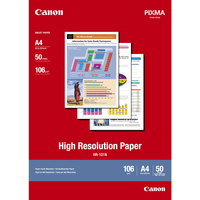 Canon HR-101 - A4 (210 x 297 mm) 50 Blatt Normalpapierfür i-SENSYS LBP673; PIXMA IP4000 - iP5000 - iP6210 - iP6310 - iP8500 - MG2555 - MG8250 - TS7450
