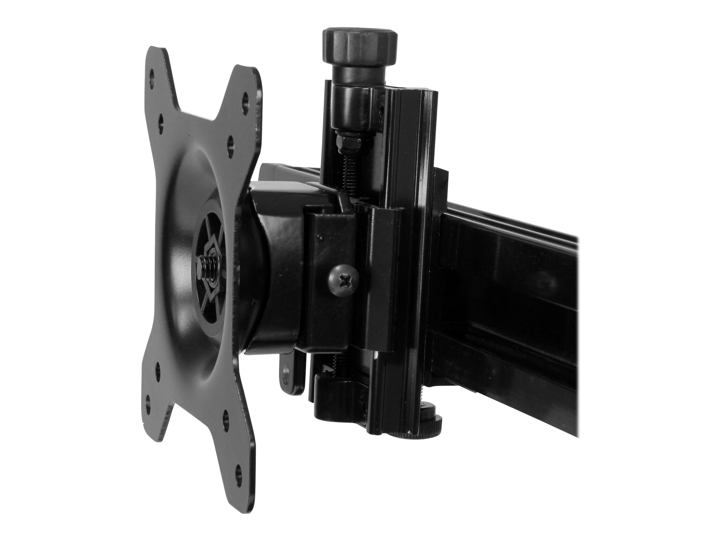 StarTech.com Startech Dual-Monitorhalter - Monitor Halterung für zwei Displays - Aufstellung - einstellbarer Arm - für LCD-Display - Kunststoff, Aluminium, Stahl - Schwarz - Bildschirmgröße: 61 cm (24