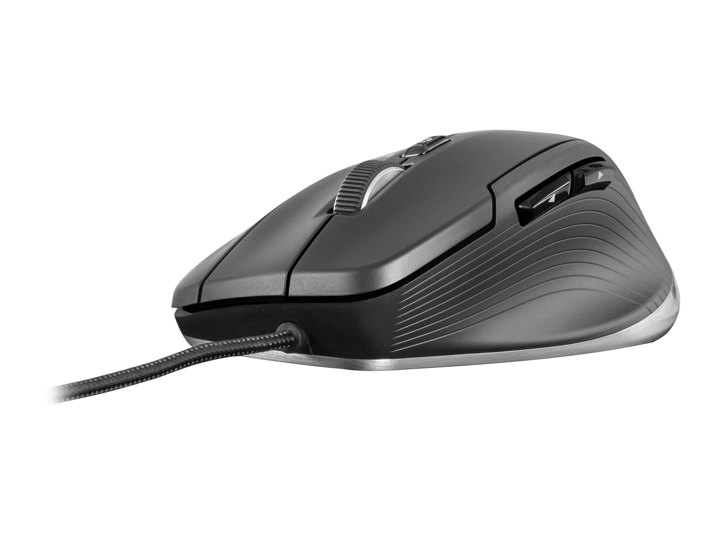 3Dconnexion CadMouse Compact - Maus - ergonomisch Für Rechtshänder - optisch - 7 Tasten - kabelgebunden - USB