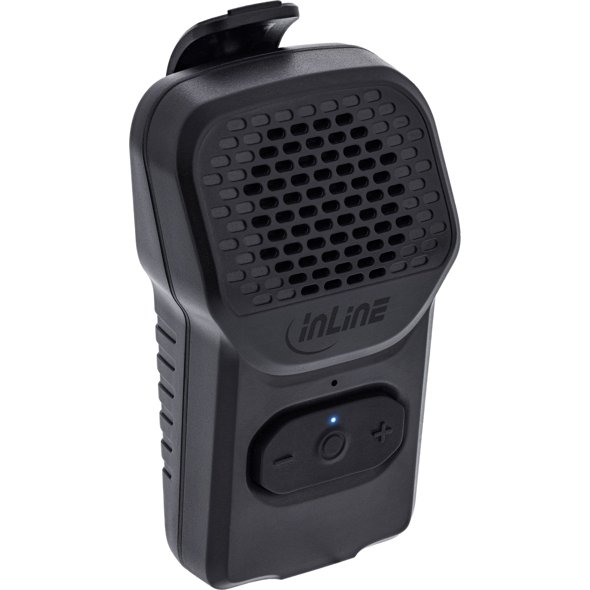 InLine ClipTone - tragbarer Bluetooth Lautsprecher - Clip - FreisprecheinrichtungClipTone - tragbarer Bluetooth Lautsprecher - Clip - Freisprecheinrichtung