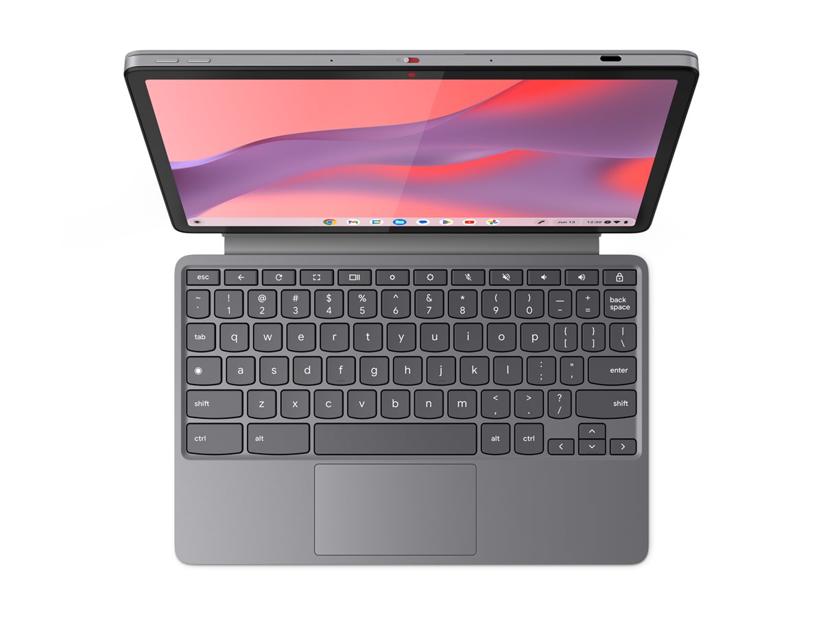 Lenovo Chromebook Duet 11M889 83HH - Mit abnehmbarer Tastatur - Kompanio 838 - Chrome OS - Mali-G57 MC3 - 8 GB RAM - 128 GB eMMC - 27.8 cm (10.95")IPS Touchscreen 1920 x 1200 - Wi-Fi 6 - Bluetooth - L