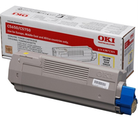 OKI Gelb - original - Tonerpatrone - für C5650dn5650n - 5750dn - 5750n