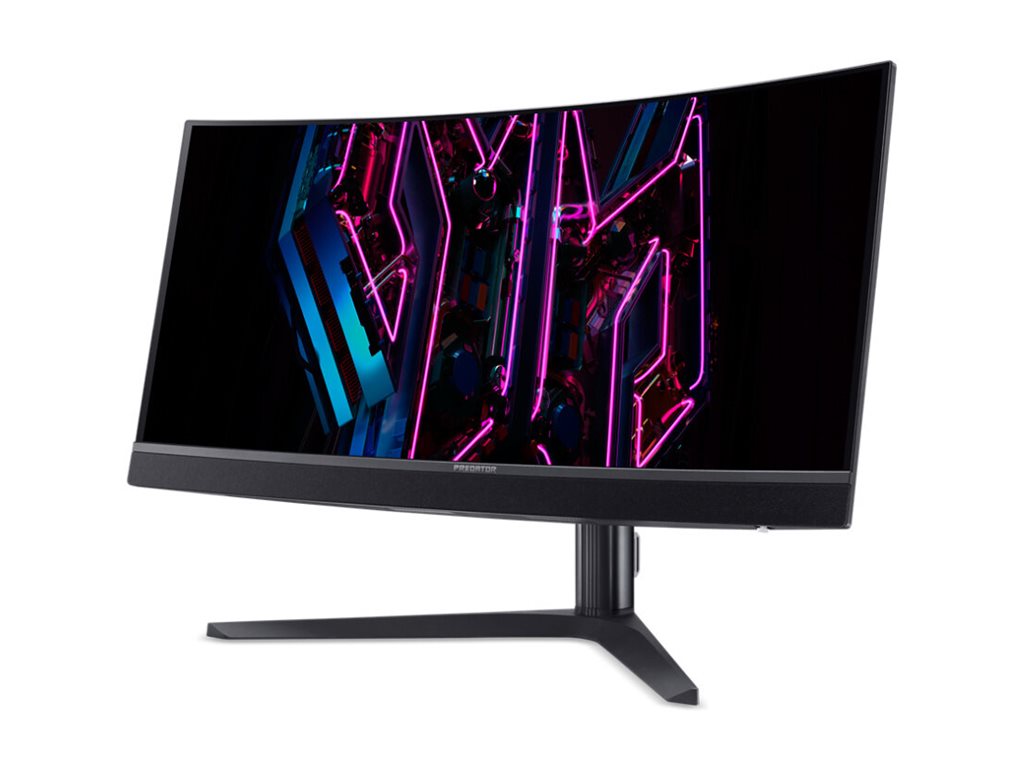 Acer Predator X34 Vbmiiphuzx - X Series - OLED-Monitor - Gaming - gebogen - 86.4 cm (34")3440 x 1440 UWQHD @ 175 Hz - 1000 cd/m² - DisplayHDR 400 True Black - 0.03 ms - 2xHDMI - DisplayPort - USB-C -