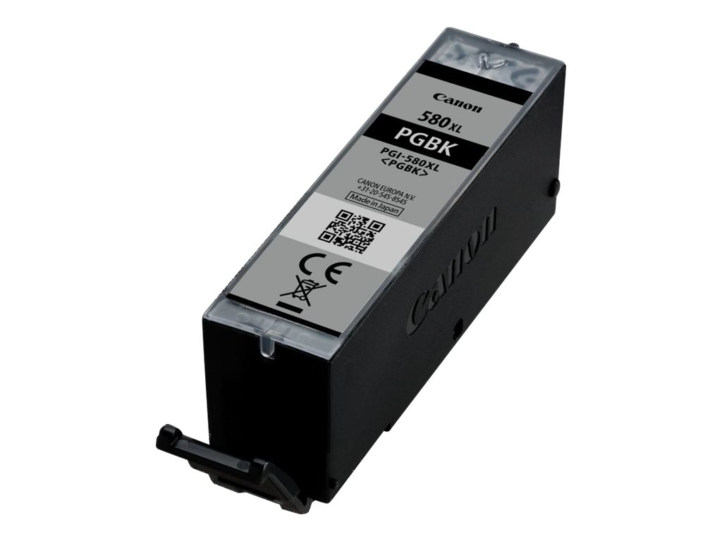 Canon PGI-580PGBK XL - 18.5 ml - Größe XL - Schwarzoriginal - Tintenbehälter - für PIXMA TS6251 - TS6350 - TS6351 - TS705 - TS8252 - TS8350 - TS8351 - TS8352 - TS9550 - TS9551