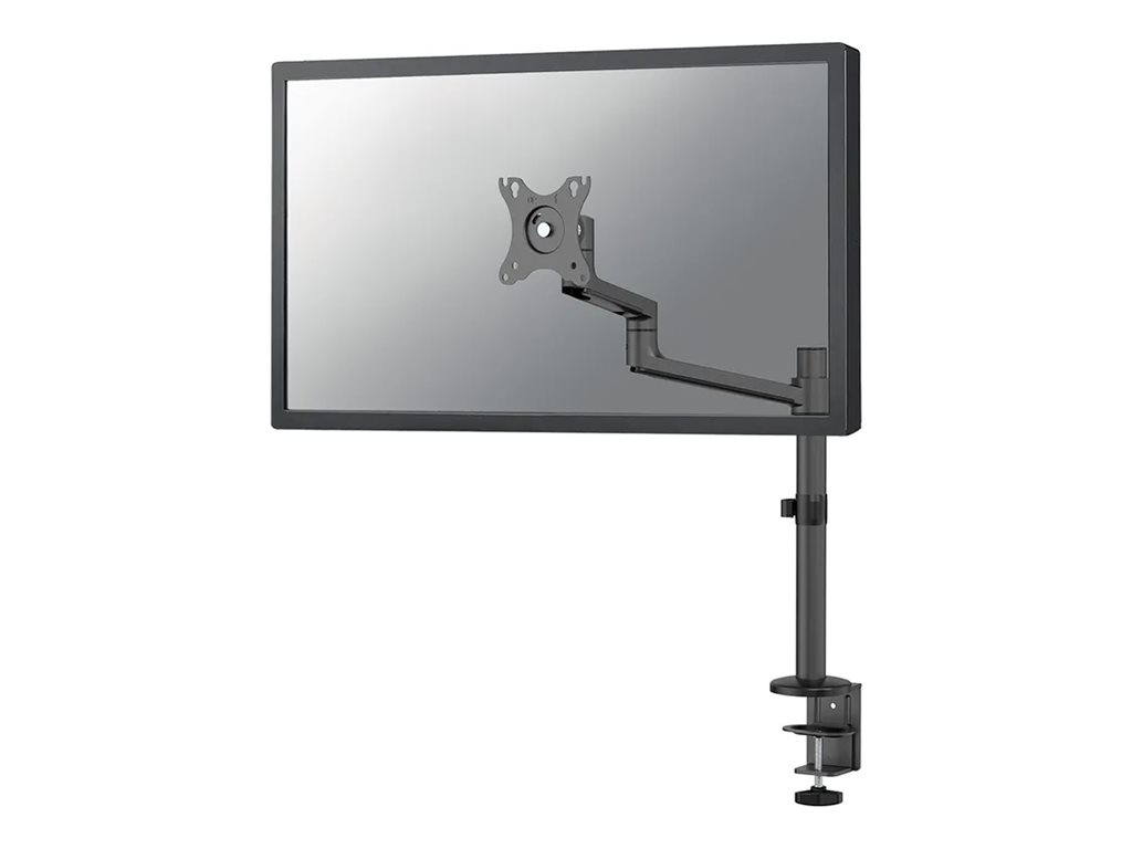 Neomounts DS60-425BL1 - Befestigungskit (Spannbefestigung für Tisch, Tisch-Kabeldurchführung, VESA Adapterplatte, Monitorarm)vollbeweglicher einstellbarer Arm - für LCD-Display - Stahl - Schwarz - Bil