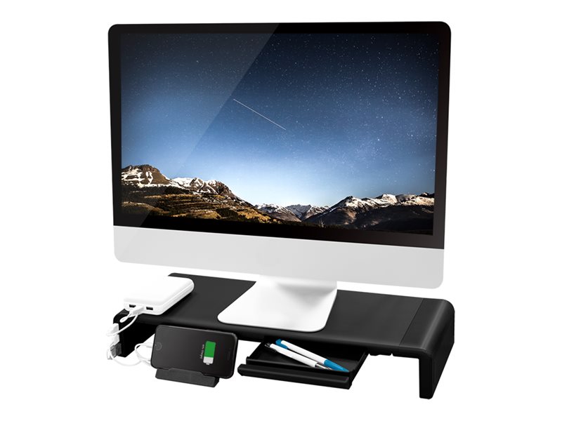 LogiLink Ergonomic riser - Aufstellung - für LCD-Display / Notebook / Tablet