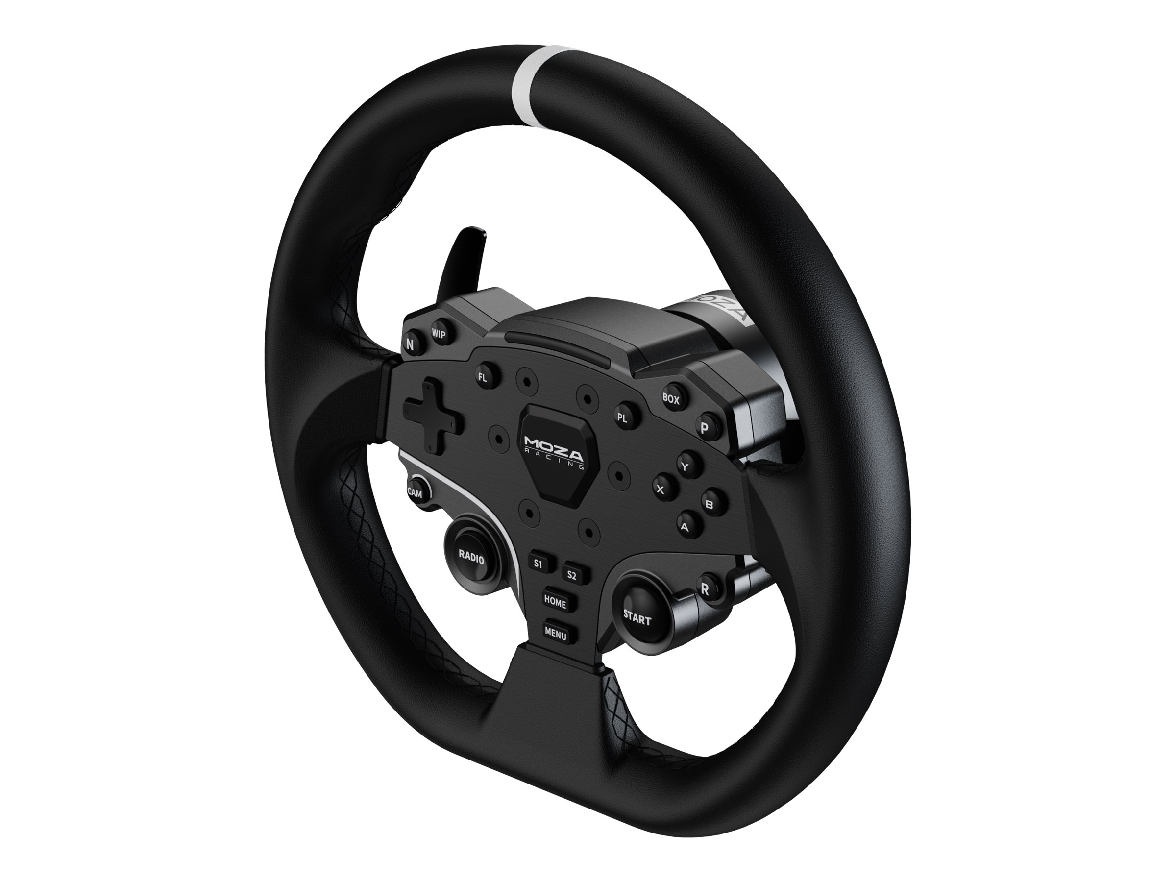 Moza Racing R5 Bundle - Lenkrad- und Pedale-Set - kabelgebunden - Schwarz - für PC