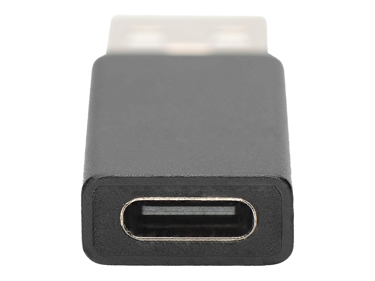 DIGITUS USB-C Adapter, USB A - USB-CUSB 3.0 - 3 A - Schwarz