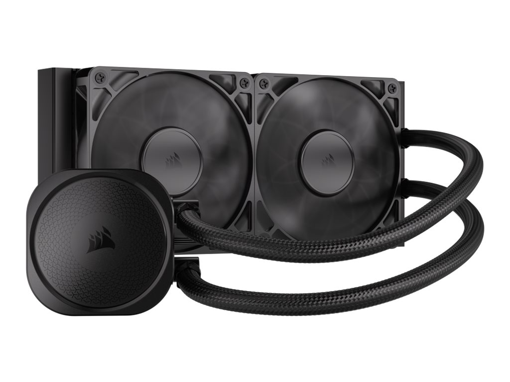 Corsair Nautilus 240 RS - Prozessor-Flüssigkeitskühlsystem - Kühlergröße: 240 mm - (für: LGA1851, LGA1700, AM5, AM4)Kupfer - 120 mm