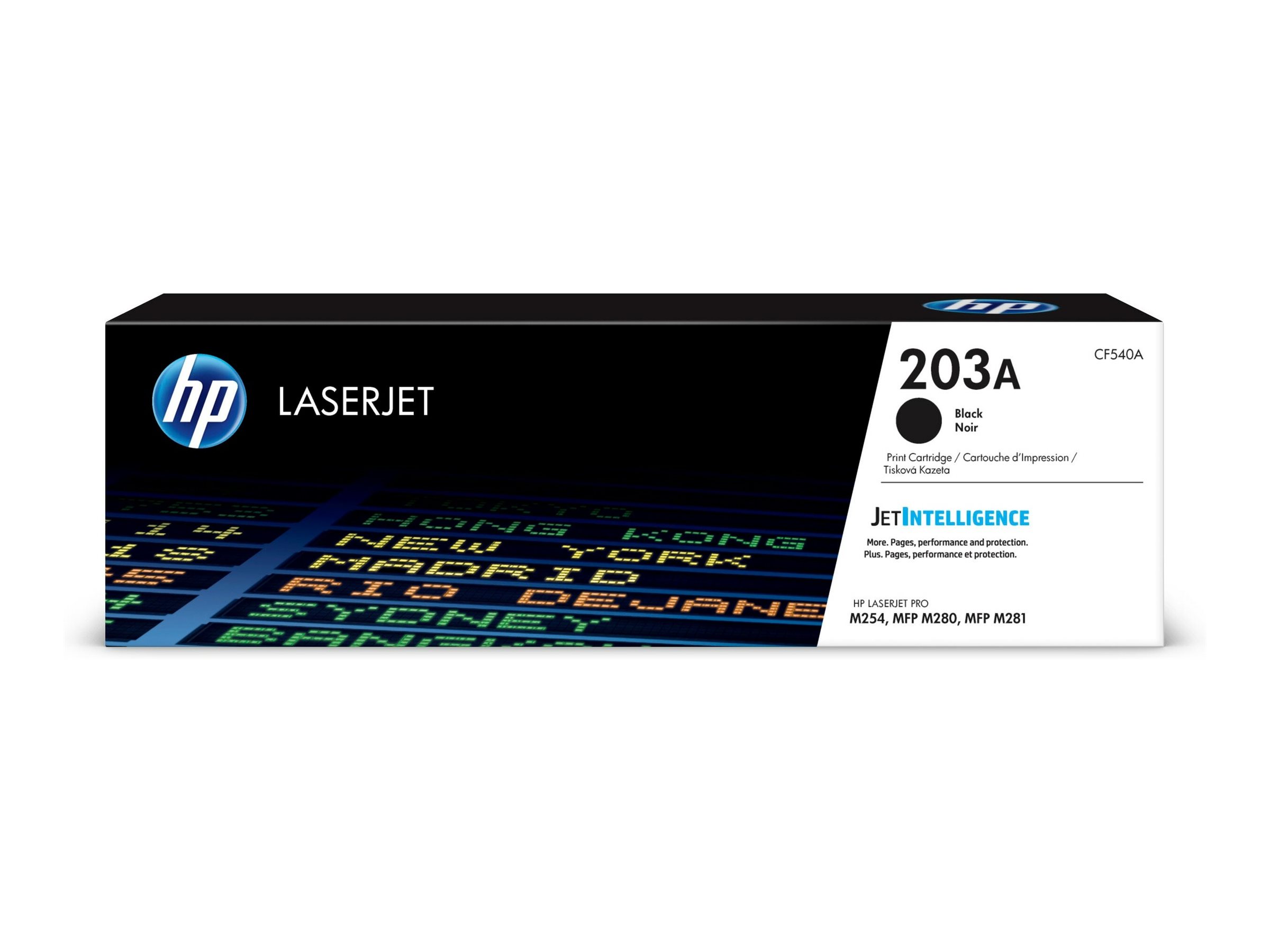 HP 203A - Schwarz - original - LaserJet - Tonerpatrone (CF540A)für Color LaserJet Pro M254dw - M254nw - MFP M280nw