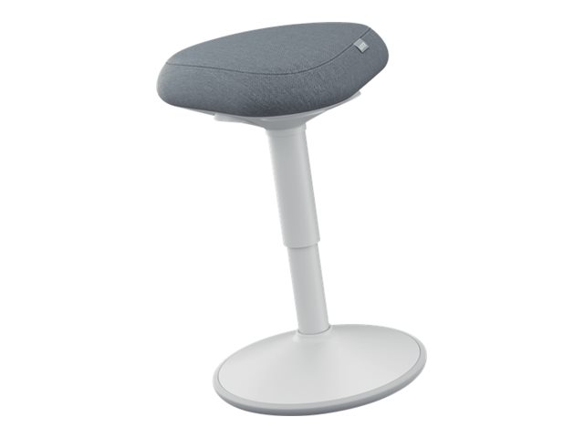 Esselte Leitz Ergo Active - Hocker - ergonomisch - triangularDrehgelenk - 100 % recycelter Stoff - Grau