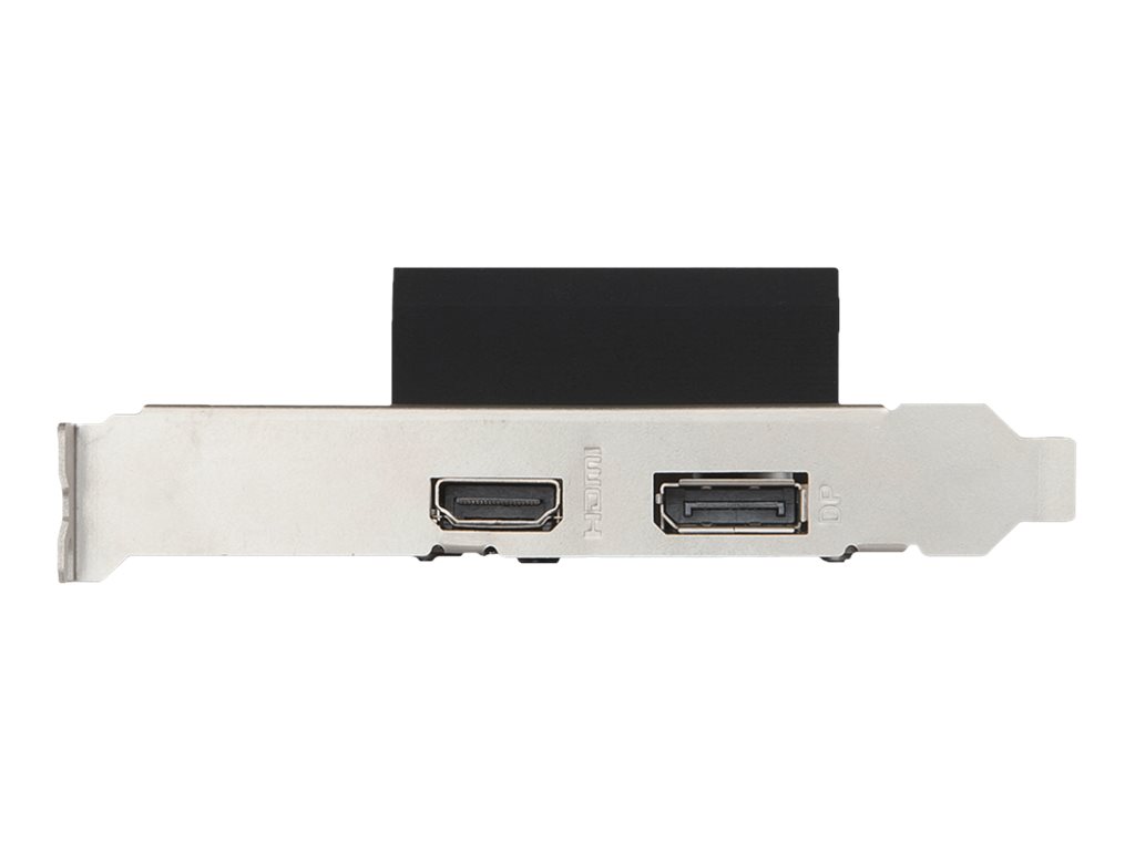 MSI GeForce GT 1030 2GHD4 LP OC, GeForce GT 1030, 2 GB, GDDR4, 64 Bit, 2100 MHz, PCI Express x16 3.0NVIDIA GeForce GT 1030 - 1109/1430MHz - 2100MHz - 2048MB - DDR4 (64bit) - Heatsink -  - 1x HDMI - 1x