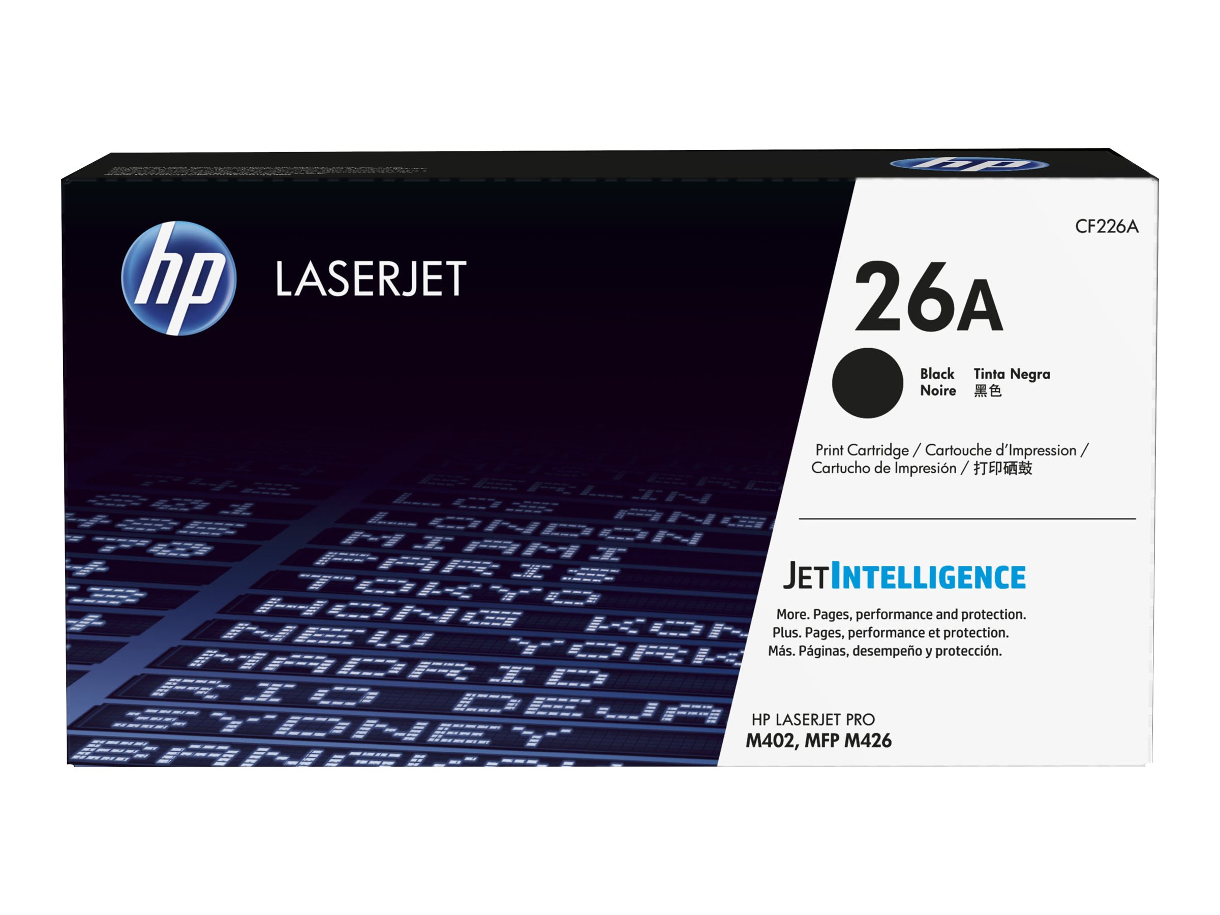 HP 26A - Schwarz - original - LaserJet - Tonerpatrone (CF226A)für LaserJet Pro M402 - MFP M426